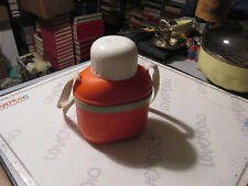 Vecchia borraccia campeggio pic nic plastica Vintage made in Italy