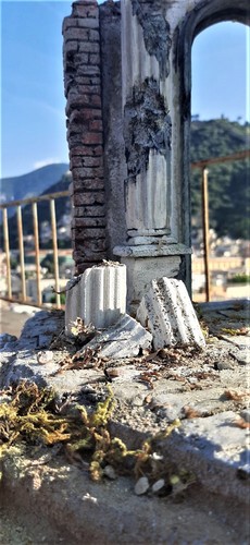 Presepe artigianale scoglio - presepe,