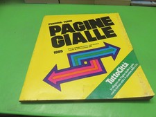 PAGINE GIALLE SIP 1985 PERUGIA