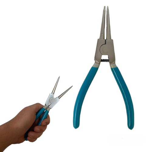 Pinza per anelli elastici