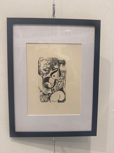 Litografia picasso 1970 - litografia, "le