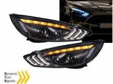 FARI ANTERIORI NERO LED