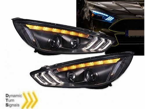 Fari anteriori nero led - fari,