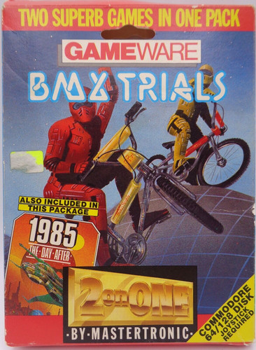 Commodore 128 bmx trial - 64/128, --