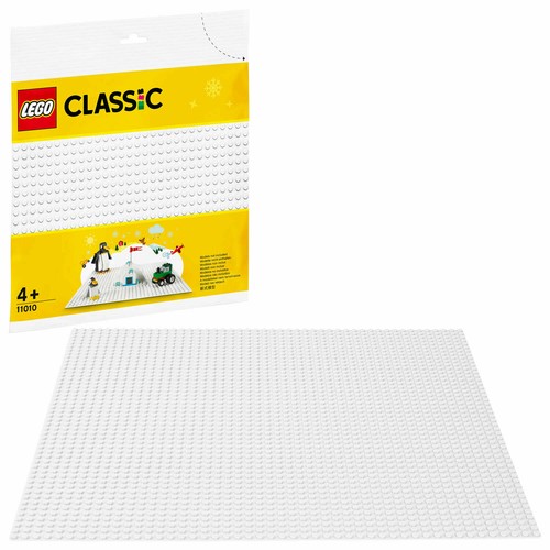Lego classic base - -, bianca