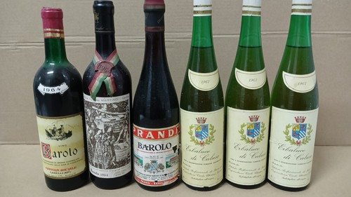Lotto bott vini piemontesi - bott,