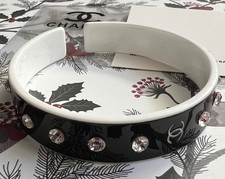 Braccialetto bianco nero