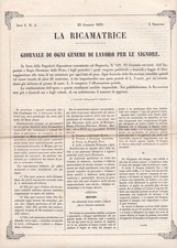 Ricamatrice giornale di - ricamatrice.,
