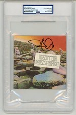 Robert Plant ~ Signed