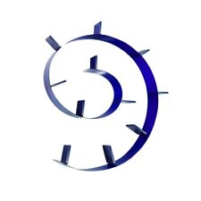 Kartell BOOKWORM 11 reggilibri 5,2 mt BLU COBALTO NUOVA - NEW