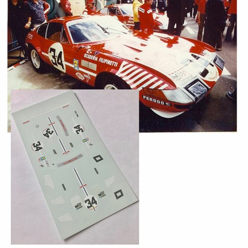 Decals ferrari 365 - decals, gtb4