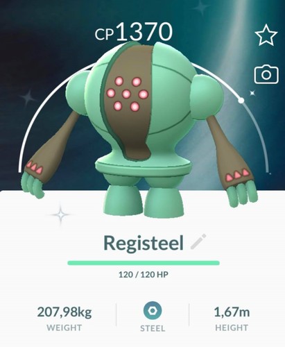 Pokémon shiny registeel p - -,