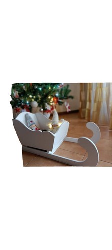 Slitta babbo natale - slitta, in