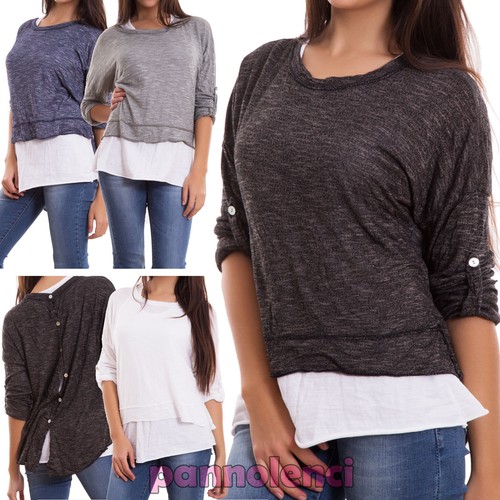 Maglia donna doppia - , canotta