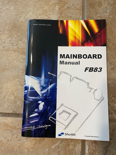 Manuale scheda madre shuttle - manuale,