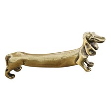  Statuetta di bassotto in