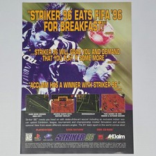 Striker 96 PlayStation 1 PS1