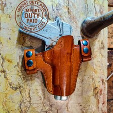 Fondina OWB Glock 19 - Fondina OWB aperta, ritenzione a scatto.