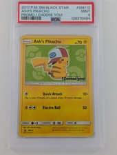 Pokemon Ash's Pikachu - PSA 9
