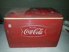 COCA COLA GHIACCIAIA ORIGINALE  ANNI 60' RARA METALLO..