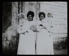 ANTIQUE Magic Lantern Slide