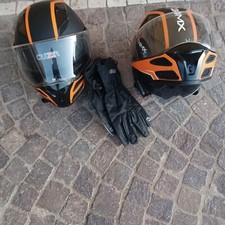 caschi integrale da moto uomo ..casco più guanti termici da moto e atv  2 + 1 ar