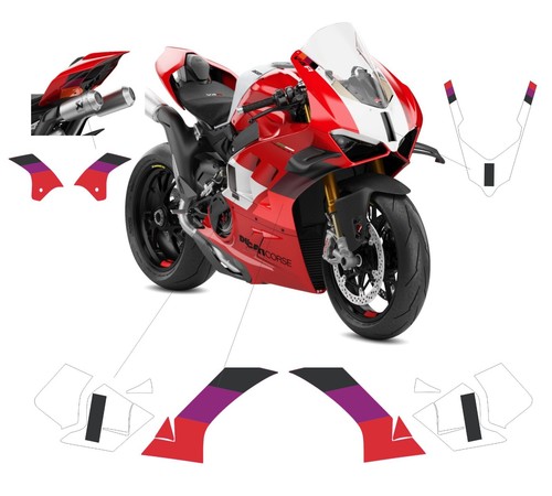 Kit adesivi grafica design - grafica,
