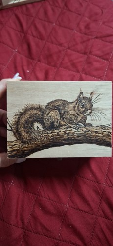 Cofanetto legno con - in,