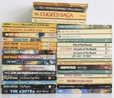 JACK VANCE : Select titles, build your library - vintage science fantasy, Sci-Fi