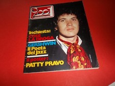 CIAO 2001 -1971 LUCIO BATTISTI POSTER PATTY PRAVO I COLOSSEUM COMPLESSI BEAT POP
