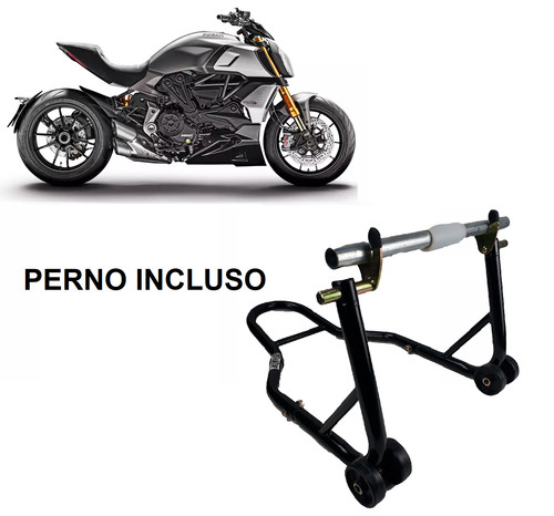 Cavalletto moto alza - alza, ruota