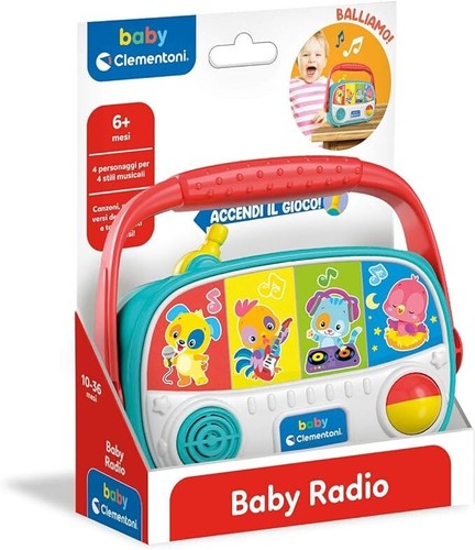 Baby radio clementoni mesi - radio, 6+