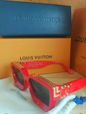 Louis Vuitton sunglasses red 1.1 millionaire accessories Eyewear glasses