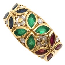 Anello fascia oro giallo 18 kt