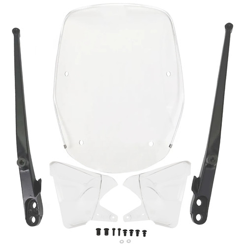 Parabrezza completo staffe - di,