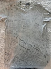 Maglia cotone Dior bianca e