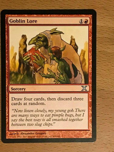 Goblin lore mtg - goblin,