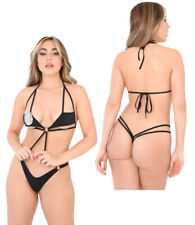 Costume erotico donna sexy travestimento poliziotta reggiseno tanga perizoma hot