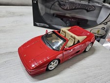 Ferrari F355 Spider 1995 Rosso 1:18 Hot Wheels