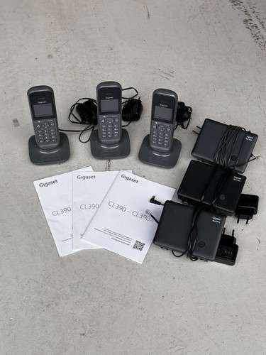 Gigaset cl390 trio 3 - gigaset,