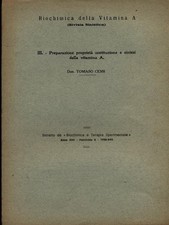 Biochimica della vitamina - della, a