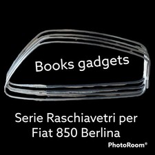 Per Fiat 850 Berlina Kit 4 pz Raschiavetri Raschiavetro Ricambi per Auto D'epoca