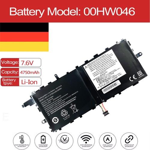 00hw046 batteria per lenovo - batteria,