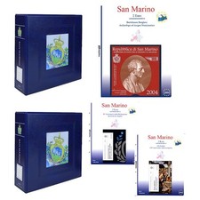 Raccoglitore Album San Marino 2 euro completo di buste 2004 - 2024