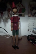 Pinocchio vintage legno - pinocchio, in