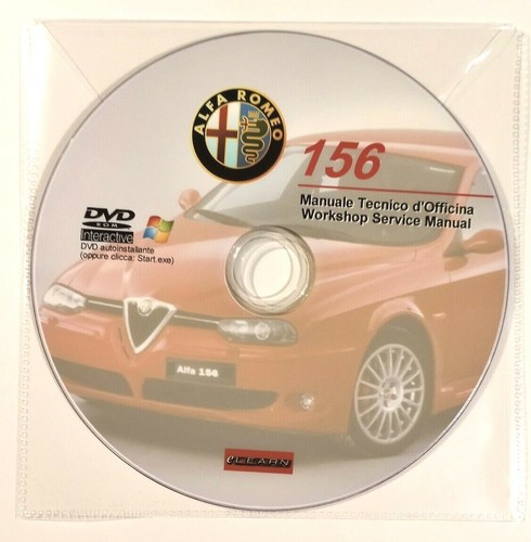 Dvd manuale officina - dvd, alfa