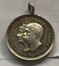 REGNO D'ITALIA - MEDAGLIA UMBERTO I E MARGHERITA DI SAVOIA 22 APRILE 1893 