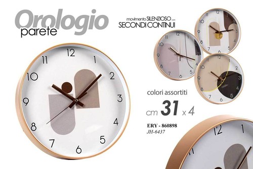Orologio parete muro tondo - parete,