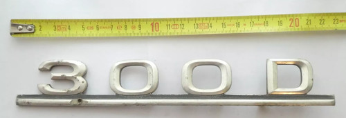Scritta logo mercedes 300 - mercedes, d