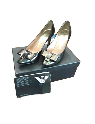 Scarpe nere eleganti armani - nere,
